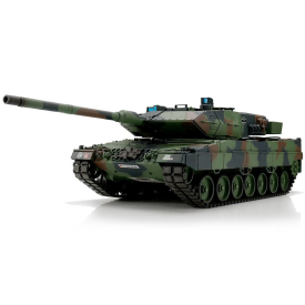 TORRO tank 1/16 RC LEOPARD 2A6 NATO kamufláž - BB Airsoft+IR (kovové pásy)