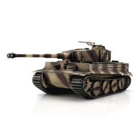 TORRO tank PRO 1/16 RC Tiger I pozdní verze pouštní kamufláž - infra IR - Servo