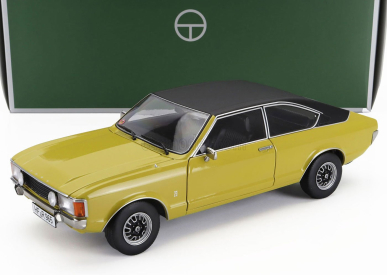 Touring modelcars Ford england Granada Consul 2.3l V6 Gt Coupe Ii Series 1975 1:18 Daytona Žlutá Černá
