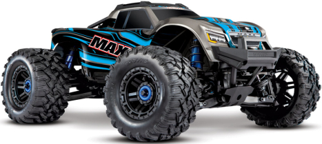 RC auto Traxxas Maxx 1:8 4WD TQi RTR, modrá