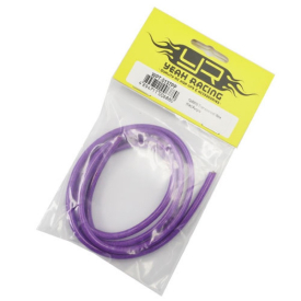 Transparentní kabel 1m 12AWG, fialový