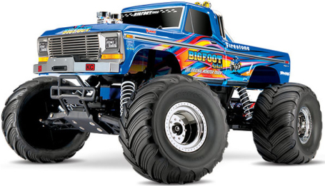 RC auto Traxxas Big Foot 1:10 RTR, modrá