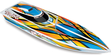 RC loď Traxxas Blast TQ RTR, oranžová