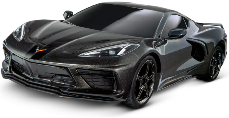 RC auto Traxxas Chevrolet Corvette Stingray 1:10 RTR, černá