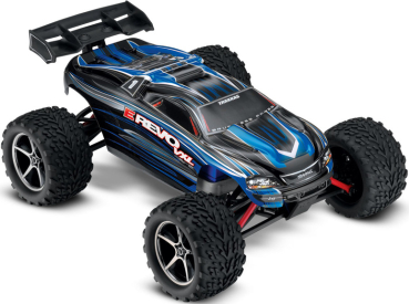 RC auto Traxxas E-Revo 1:16 VXL TQi RTR, modrá