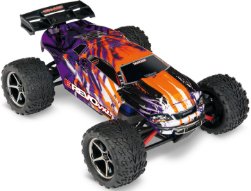 RC auto Traxxas E-Revo 1:16 VXL TQi RTR, oranžová