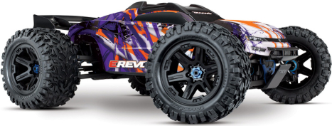 RC auto Traxxas E-Revo 1:8 VXL RTR, fialová