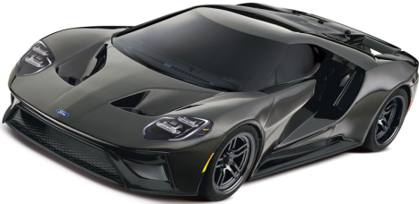 RC auto Traxxas Ford GT 1:10 TQi RTR, černá