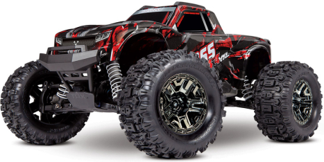 RC auto Traxxas Hoss 1:10 VXL 4WD TQi RTR, červená