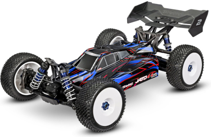 RC auto Traxxas Jato 1:8 4WD VXL-4S RTR, modrá
