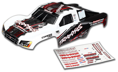Traxxas karosérie bílá vzor 2014: Slash