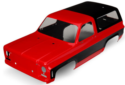 Traxxas karosérie Chevrolet Blazer 1979 červená