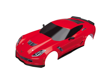 Traxxas karosérie Chevrolet Corvette Z06 červená