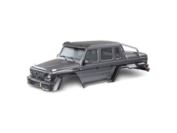 Traxxas karosérie Mercedes-Benz G 63 stříbrná (bezsponková)