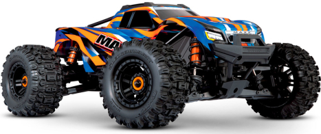 RC auto Traxxas Maxx 1:8 4WD TQi RTR, oranžová