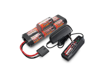 Traxxas NiMH 8.4V 3000mAh vysoká, sítový nabíječ 2A