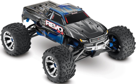 RC auto Traxxas Nitro Revo 1:8 TQi s BlueTooth RTR, modrá