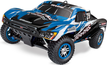 RC auto Traxxas Nitro Slayer 1:8 TQi RTR, modrá