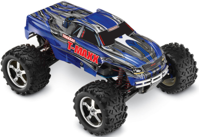 RC auto Traxxas Nitro T-Maxx 3.3 1:8 TQi Bluetooth RTR, modrá