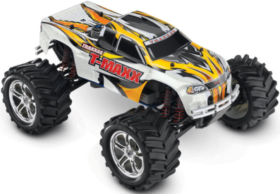 RC auto Traxxas Nitro T-Maxx Classic 1:8 RTR, bílá