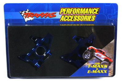 Traxxas přepážka šasi zadní hliníková modrá