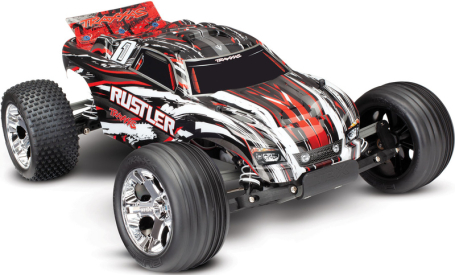 RC auto Traxxas Rustler 1:10, červená