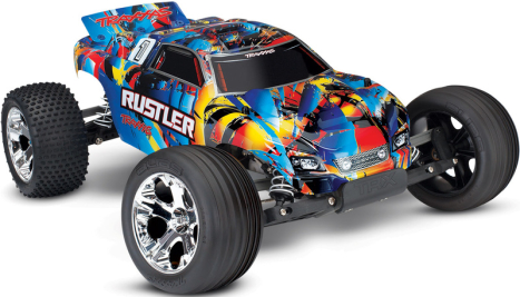 RC auto Traxxas Rustler 1:10, Rock'n Roll