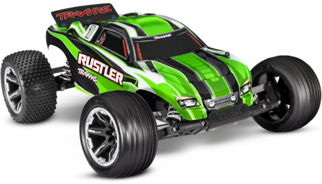 RC auto Traxxas Rustler 1:10 RTR, zelená