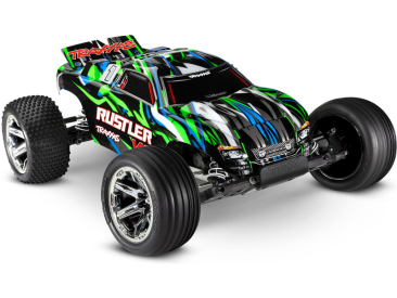 RC auto Traxxas Rustler 1:10 VXL RTR, zelená