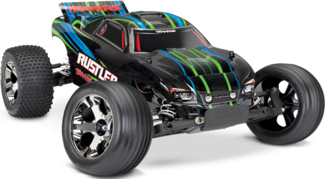 RC auto Traxxas Rustler 1:10 VXL TQi, zelená