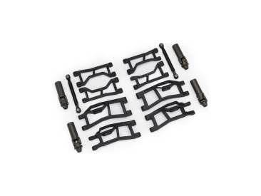 Traxxas sada závěsů kol Mini Wide Maxx černá