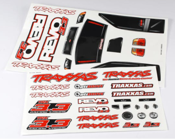 Traxxas samolepky: Revo 3.3