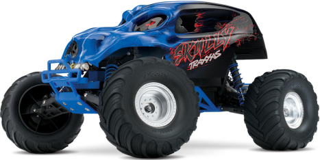 RC auto Traxxas Skully 1:10 RTR, modrá