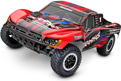 RC auto Traxxas Slash 1:10 2BL RTR, červená