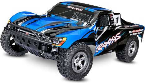RC auto Traxxas Slash 1:10 RTR, modrá