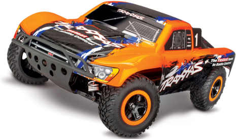 RC auto Traxxas Slash 1:10 VXL 4WD TQi RTR, oranžová