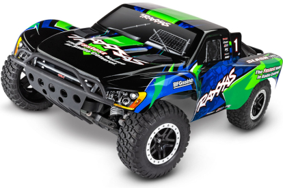 RC auto Traxxas Slash 1:10 VXL HD RTR, zelená