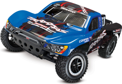 RC auto Traxxas Slash 1:10 VXL TQi RTR, modrá