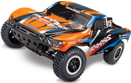 RC auto Traxxas Slash 1:10 VXL TQi RTR, oranžová