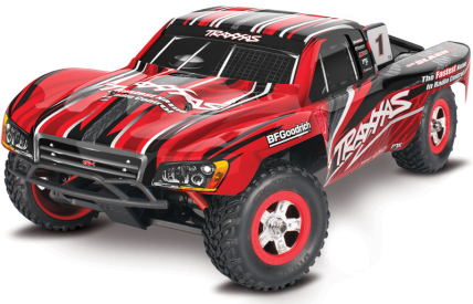 RC auto Traxxas Slash 1:16 RTR, červená