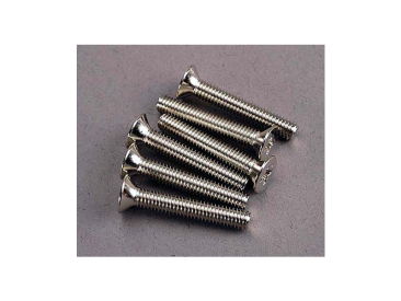 Traxxas šroub křížový M4x25mm zápustná hlava zink. (6)