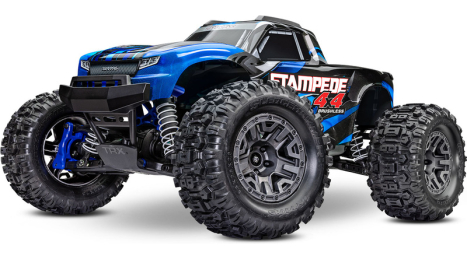BAZAR - RC auto Traxxas Stampede 1:10 2BL 4WD RTR, modrá