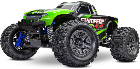 RC auto Traxxas Stampede 1:10 2BL 4WD RTR, zelená