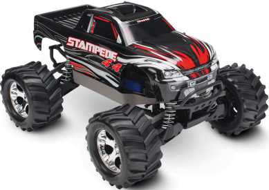 RC auto Traxxas Stampede 1:10 4WD RTR, černá