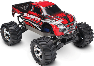 RC auto Traxxas Stampede 1:10 4WD RTR, červená