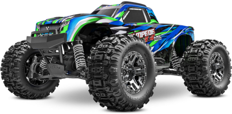 RC auto Traxxas Stampede 1:10 4x4 VXL RTR, zelená