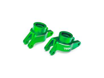 Traxxas těhlice zadní hliníková zeleně eloxovaná (pár)