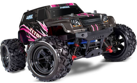 RC auto Traxxas Teton 1:18 4WD RTR, růžová