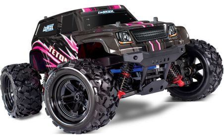 RC auto Traxxas Teton 1:18 4WD RTR, růžová