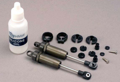 Traxxas tlumiče long hliník/PTFE (2)